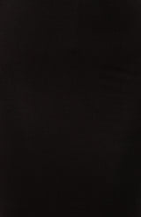 Buxom Couture Curvy Women Plus Size Tube Midi Dress Black