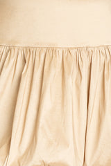 Balloon Hem Mini Skirt