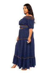 Smocking Top and Skirt Set