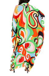 Print Tunic Maxi Dress