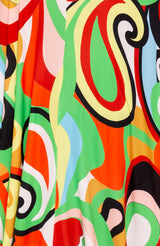 Print Tunic Maxi Dress