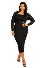 Modal Tube Dress and Shrug Set