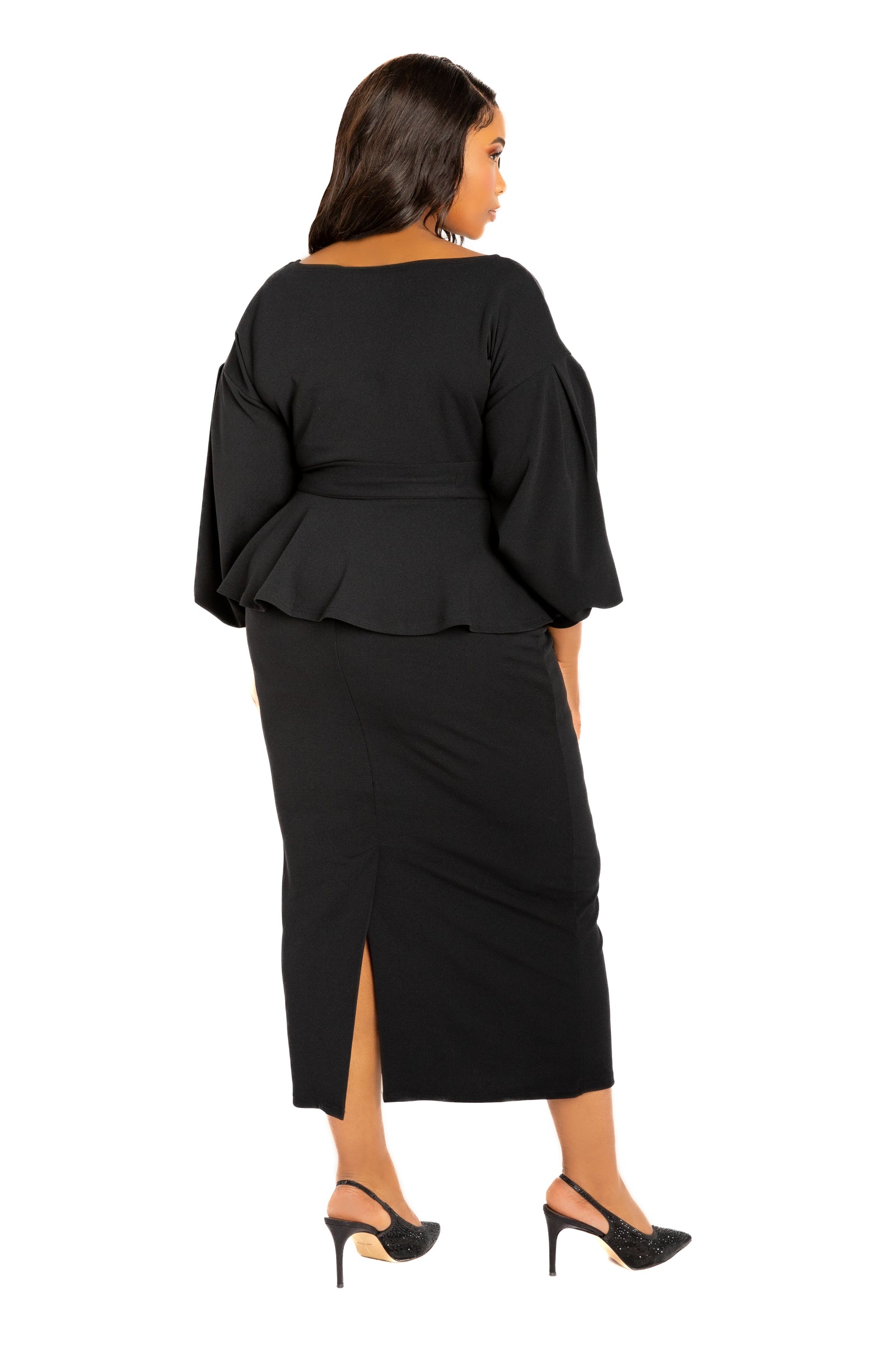 plus size off the shoulder peplum dress Plus Size Off Shoulder Peplum Dress Hello Curve