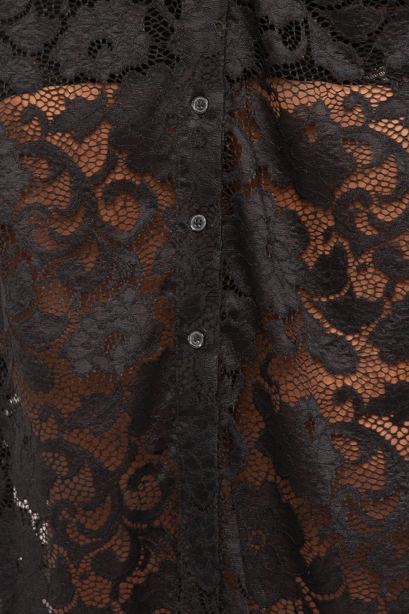 Lace Shirt Dress with Waist Tie  Buxom Couture