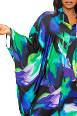 Print Tunic Maxi Dress