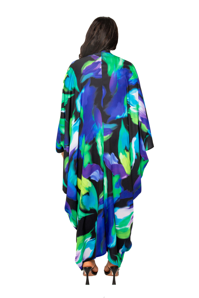 Print Tunic Maxi Dress