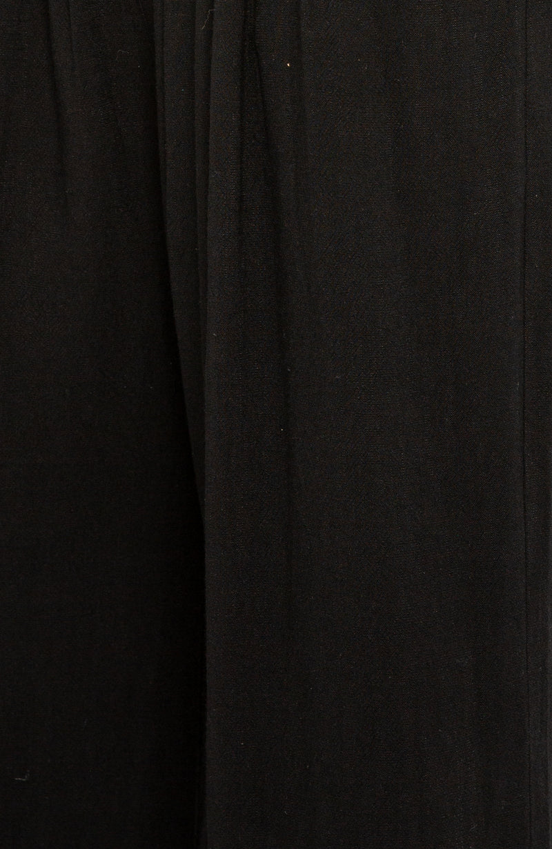 Wide Leg Linen Jumpsuit