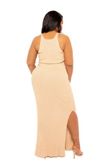 Knit Maxi Tank Dress