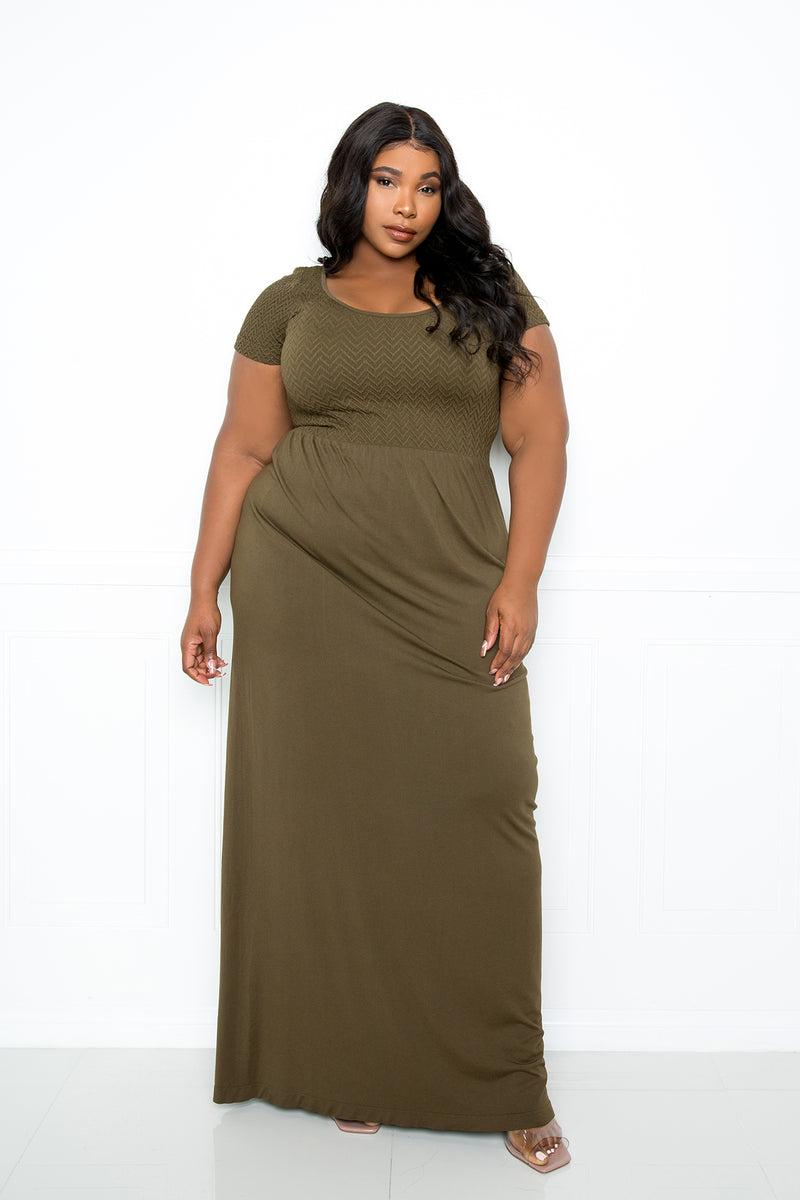 Seamless T-shirt Maxi Dress