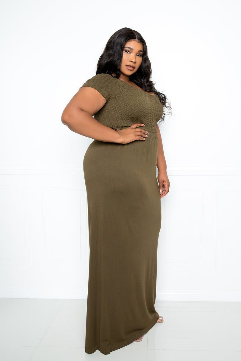 Seamless T-shirt Maxi Dress