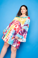 Tie-Dye Tunic Dress